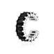 Каффа з чорними фіанітами Срібло 925 Алана 70124ch-Ю фото 1